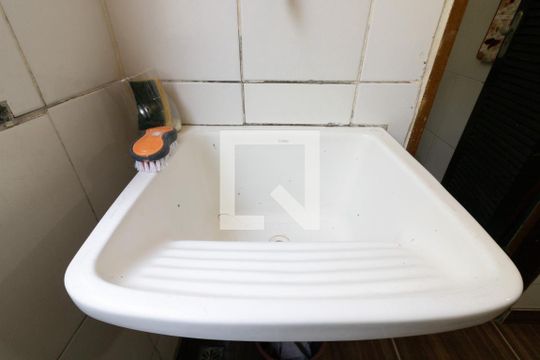 Cozinha e Área de Serviço de apartamento para alugar com 2 quartos, 50m² em Recreio dos Bandeirantes, Rio de Janeiro