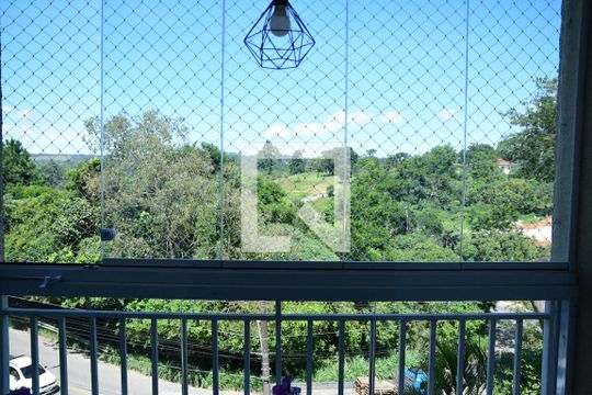 Vista da Sala de apartamento para alugar com 3 quartos, 63m² em Jardim Isis, Cotia