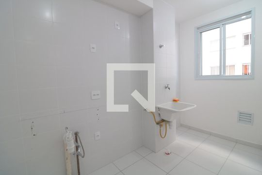 Área de serviço de apartamento para alugar com 2 quartos, 38m² em Mooca, São Paulo