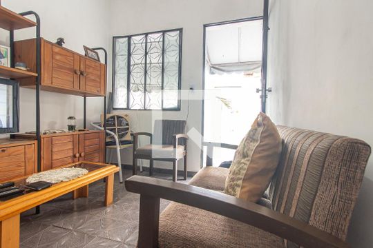 Sala de casa para alugar com 1 quarto, 50m² em Campo Grande, Rio de Janeiro