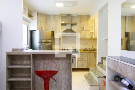 Cozinha de apartamento à venda com 2 quartos, 134m² em Jardim Ana Maria, Santo André