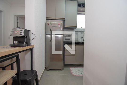 cozinha de apartamento para alugar com 2 quartos, 56m² em Santo Afonso, Novo Hamburgo