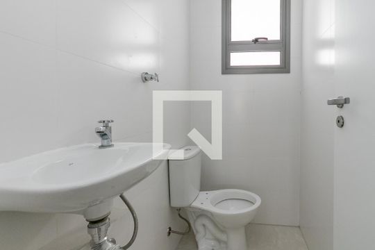 Banheiro de Serviço de apartamento à venda com 3 quartos, 192m² em Campo Belo, São Paulo