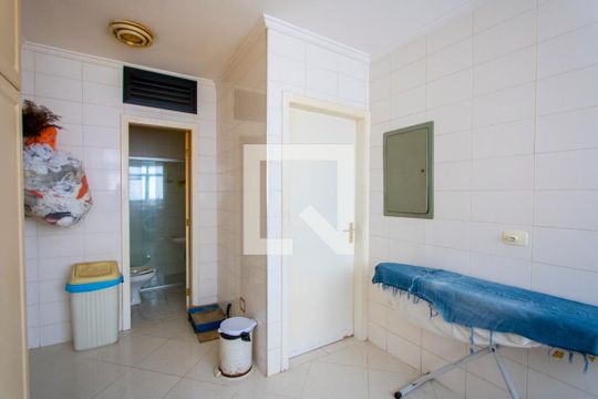 Área de serviço de apartamento à venda com 4 quartos, 170m² em Vila Valparaíso, Santo André