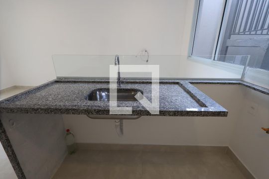 Cozinha de apartamento à venda com 2 quartos, 41m² em Jardim Ana Rosa, São Paulo