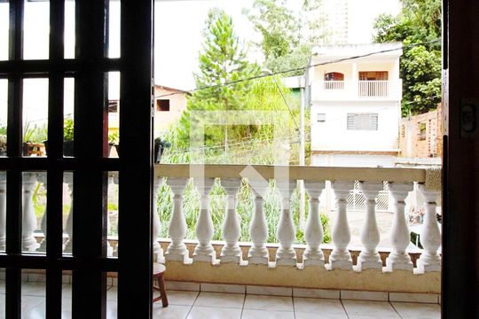 Varanda da Sala de casa à venda com 2 quartos, 150m² em Jardim Maria Rosa, Taboão da Serra