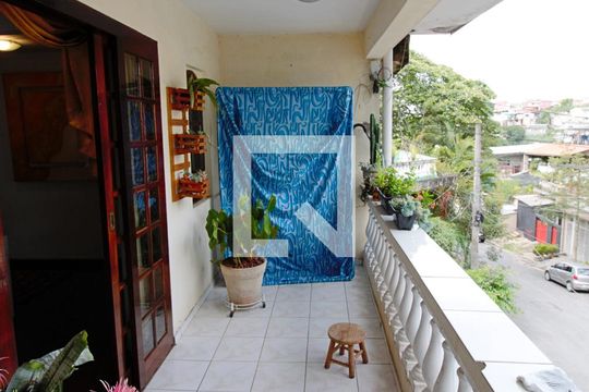Varanda da Sala de casa à venda com 2 quartos, 150m² em Jardim Maria Rosa, Taboão da Serra