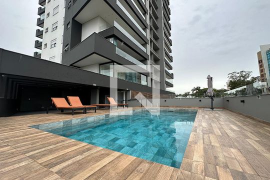 Área comum - Piscina de apartamento à venda com 3 quartos, 135m² em Morro do Espelho, São Leopoldo