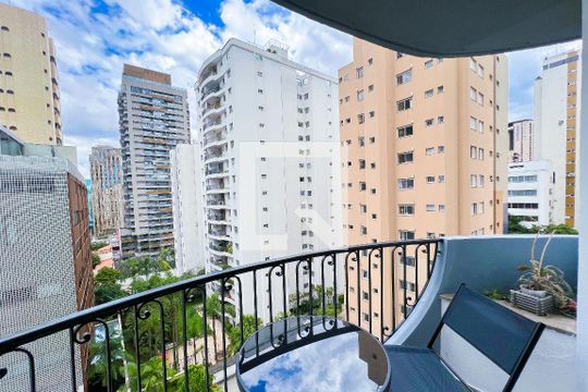 Sacada de apartamento para alugar com 1 quarto, 75m² em Itaim Bibi, São Paulo