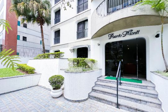 Fachada de apartamento para alugar com 1 quarto, 75m² em Itaim Bibi, São Paulo