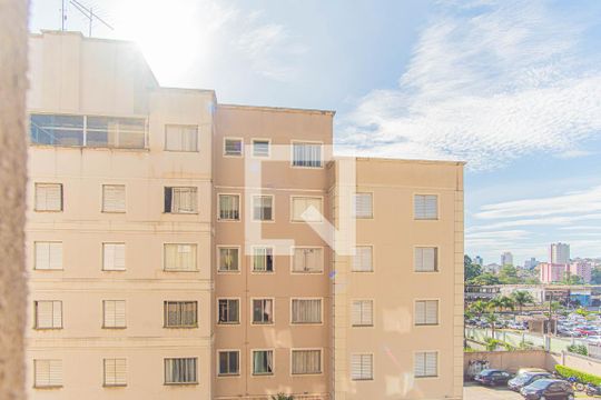 Área de Serviço - Vista de apartamento à venda com 2 quartos, 60m² em Parque São Vicente, Mauá