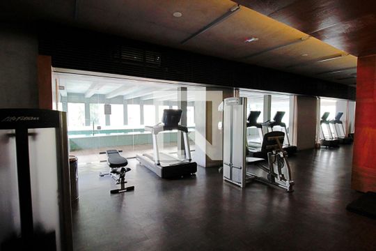 Área comum - Academia de apartamento à venda com 1 quarto, 70m² em Jardim Fonte do Morumbi, São Paulo