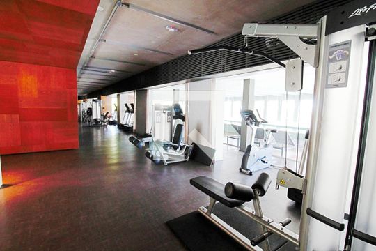 Área comum - Academia de apartamento à venda com 1 quarto, 70m² em Jardim Fonte do Morumbi, São Paulo