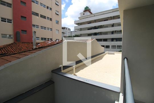 Vista da varanda - PUC de kitnet/studio para alugar com 1 quarto, 24m² em Perdizes, São Paulo