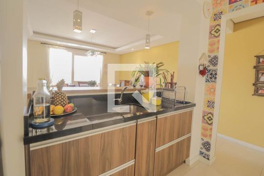Cozinha de apartamento à venda com 2 quartos, 108m² em Centro, São Leopoldo