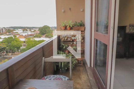 varanda de apartamento à venda com 2 quartos, 108m² em Centro, São Leopoldo