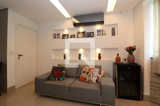 Sala de apartamento para alugar com 2 quartos, 102m² em Águas Claras, Brasília