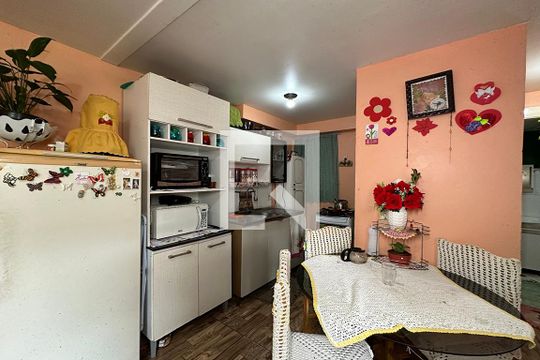 Cozinha de apartamento à venda com 2 quartos, 54m² em Duque de Caxias, São Leopoldo
