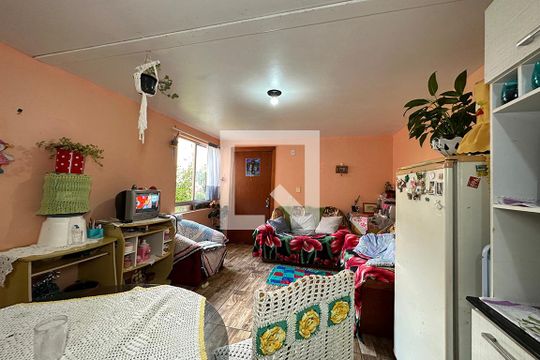Sala  de apartamento à venda com 2 quartos, 54m² em Duque de Caxias, São Leopoldo