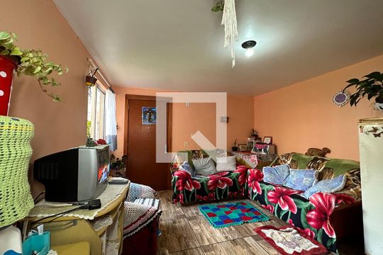 Sala  de apartamento à venda com 2 quartos, 54m² em Duque de Caxias, São Leopoldo