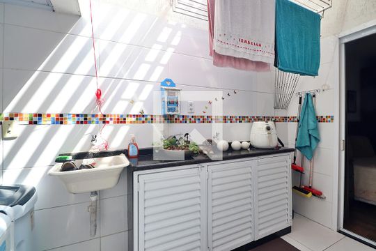 Área de Serviço de casa à venda com 2 quartos, 90m² em Vila Metalúrgica, Santo André
