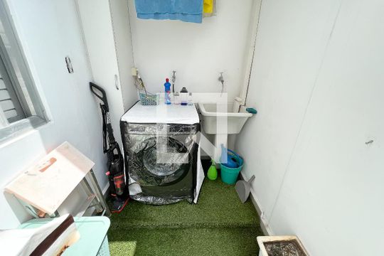 Área de Serviço de apartamento à venda com 1 quarto, 45m² em Barra Funda, São Paulo