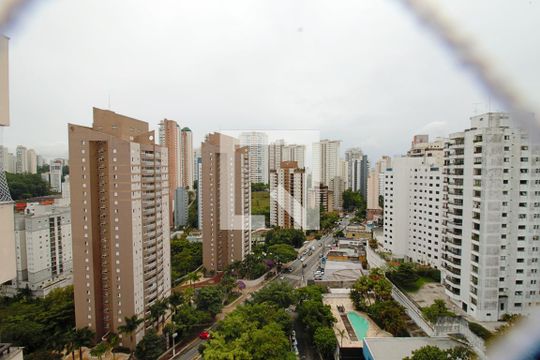 Vista da Suíte 1 de apartamento à venda com 3 quartos, 100m² em Vila Andrade, São Paulo