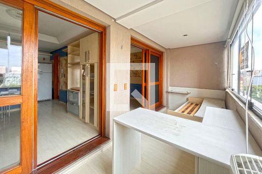 Varanda /Reversível de apartamento à venda com 1 quarto, 45m² em Cidade Baixa, Porto Alegre