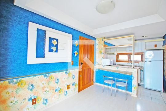 Sala de apartamento à venda com 1 quarto, 45m² em Cidade Baixa, Porto Alegre