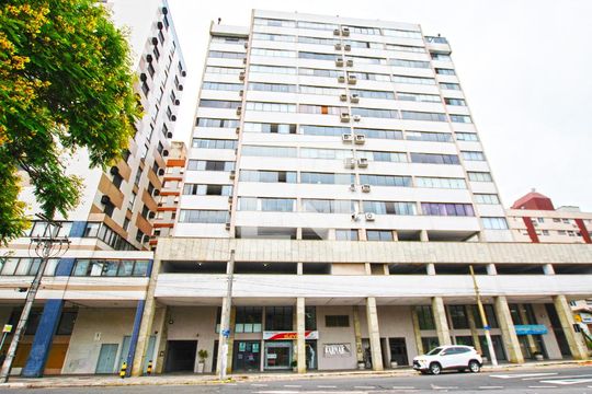 Fachada de apartamento à venda com 1 quarto, 45m² em Cidade Baixa, Porto Alegre