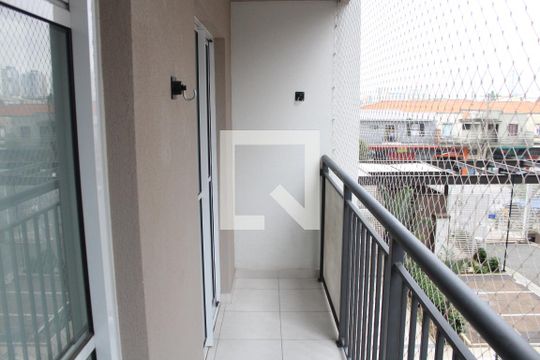 Varanda de kitnet/studio para alugar com 1 quarto, 28m² em Água Branca, São Paulo