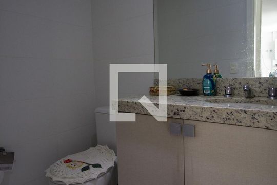 Lavabo de apartamento à venda com 3 quartos, 210m² em Recreio dos Bandeirantes, Rio de Janeiro
