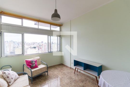 Sala de apartamento à venda com 1 quarto, 46m² em Liberdade, São Paulo