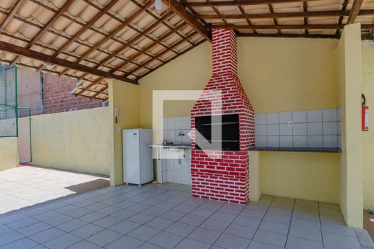 Área comum - Churrasqueira de apartamento para alugar com 3 quartos, 80m² em Boca do Rio, Salvador