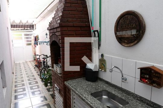 Área Gourmet de casa à venda com 3 quartos, 80m² em Vila Paranagua, São Paulo