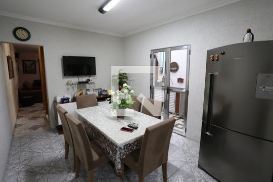 Sala de Jantar de casa à venda com 3 quartos, 80m² em Vila Paranagua, São Paulo