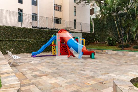 Área Comum - Playground de apartamento à venda com 2 quartos, 78m² em Vila Sofia, São Paulo