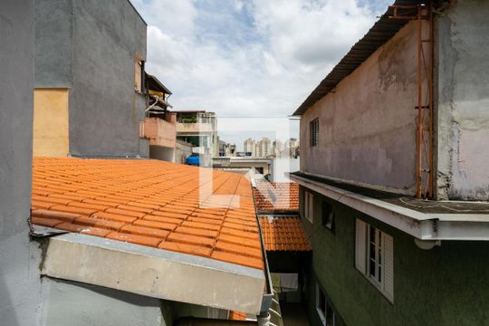 Vista da Sala/Cozinha de casa para alugar com 2 quartos, 60m² em Vila Basileia, São Paulo
