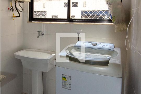 Área de serviço de apartamento à venda com 3 quartos, 90m² em Recreio dos Bandeirantes, Rio de Janeiro
