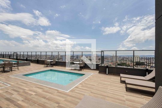 Área comum - Piscina de kitnet/studio para alugar com 1 quarto, 23m² em Vila Esperança, São Paulo
