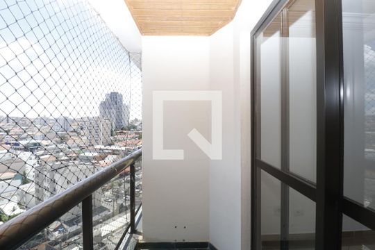 Varanda da Sala de apartamento para alugar com 3 quartos, 76m² em Parada Inglesa, São Paulo