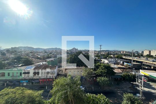 Vista da Sala de apartamento à venda com 2 quartos, 43m² em Encantado, Rio de Janeiro
