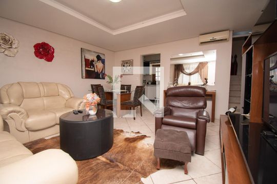 sala de casa à venda com 3 quartos, 144m² em Canudos, Novo Hamburgo