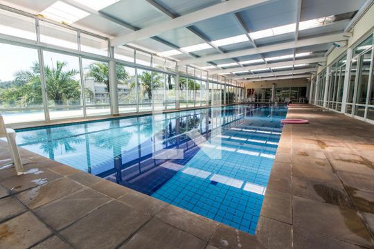 Piscina Coberta de apartamento para alugar com 3 quartos, 133m² em Tamboré, Santana de Parnaíba