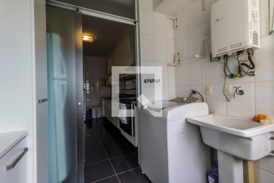 Área de Serviço de apartamento à venda com 3 quartos, 133m² em Tamboré, Santana de Parnaíba