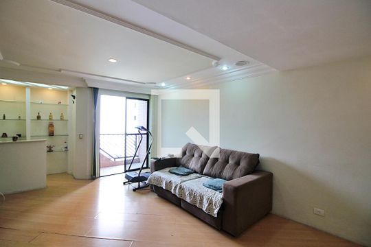 Sala  de apartamento para alugar com 3 quartos, 108m² em Nova Petrópolis, São Bernardo do Campo