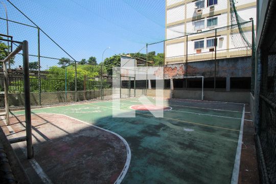 Área comum - Quadra de apartamento à venda com 2 quartos, 62m² em Maracanã, Rio de Janeiro