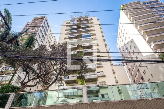 Fachada de apartamento para alugar com 2 quartos, 86m² em Cerqueira César, São Paulo