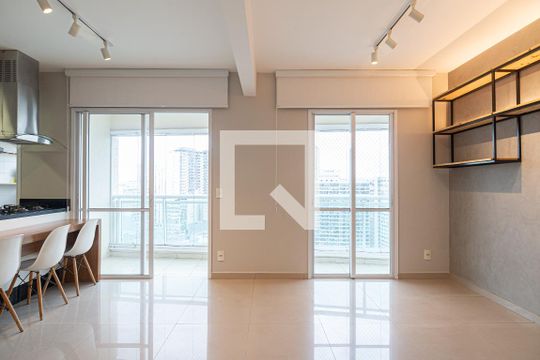 Sala de apartamento à venda com 1 quarto, 101m² em Centro, São Paulo