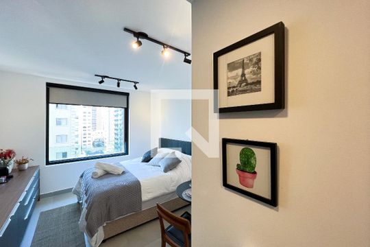 Studio de kitnet/studio para alugar com 1 quarto, 29m² em Itaim Bibi, São Paulo